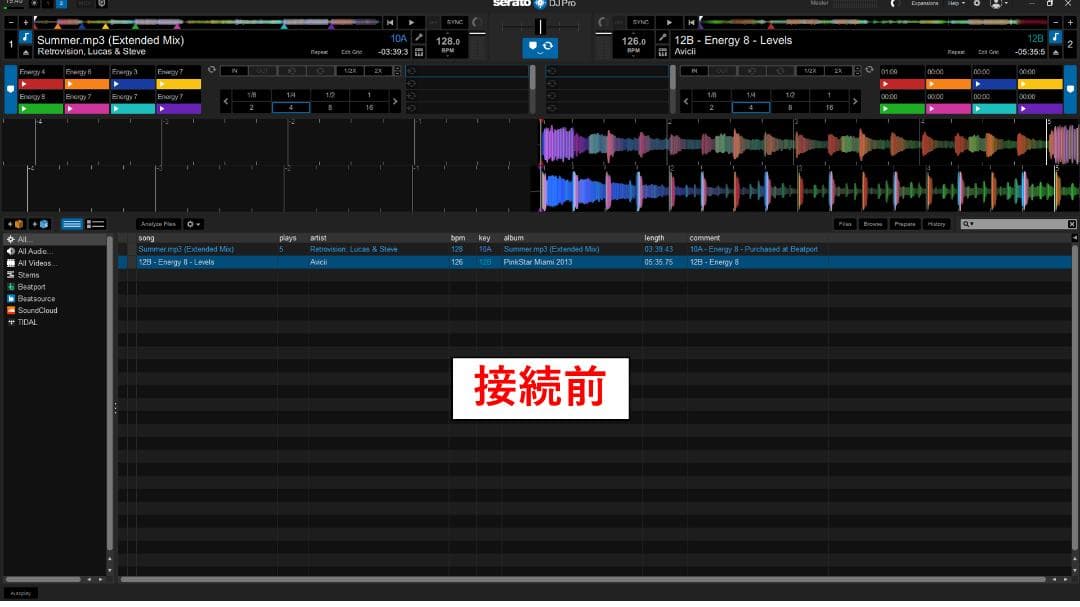 Pioneer DJ DDJ-SR2 コントローラー