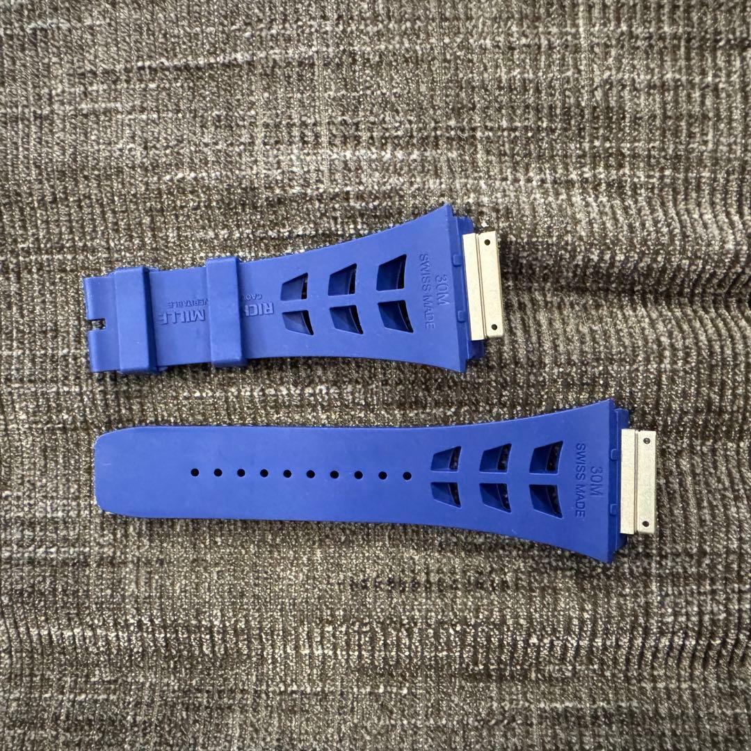 Richard Mille リシャールミル　ラバーベルト　ブルー　30M