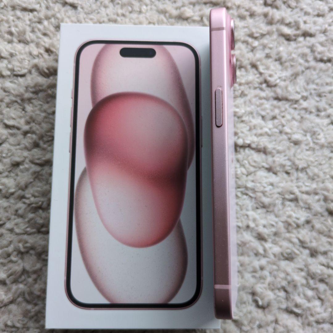値下☆Apple iPhone 15 ピンク 256GB 本体 箱あり