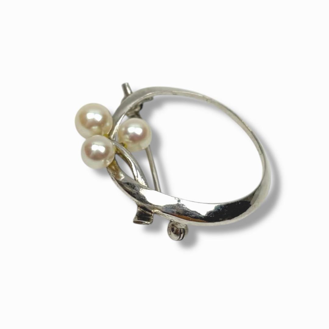 マーキス 　　　MIKIMOTO ミキモト パール 真珠 ブローチ