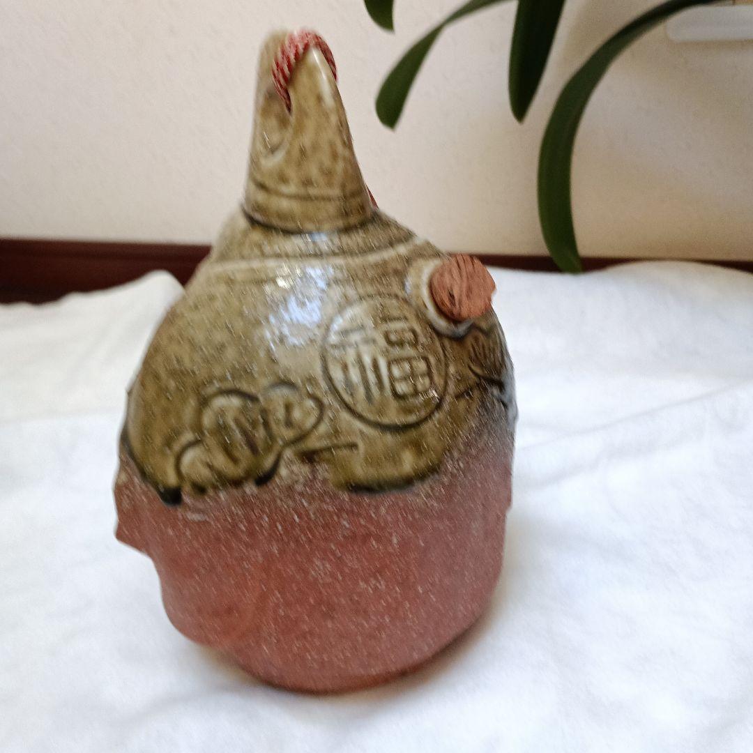 陶器製 猿の形の容器