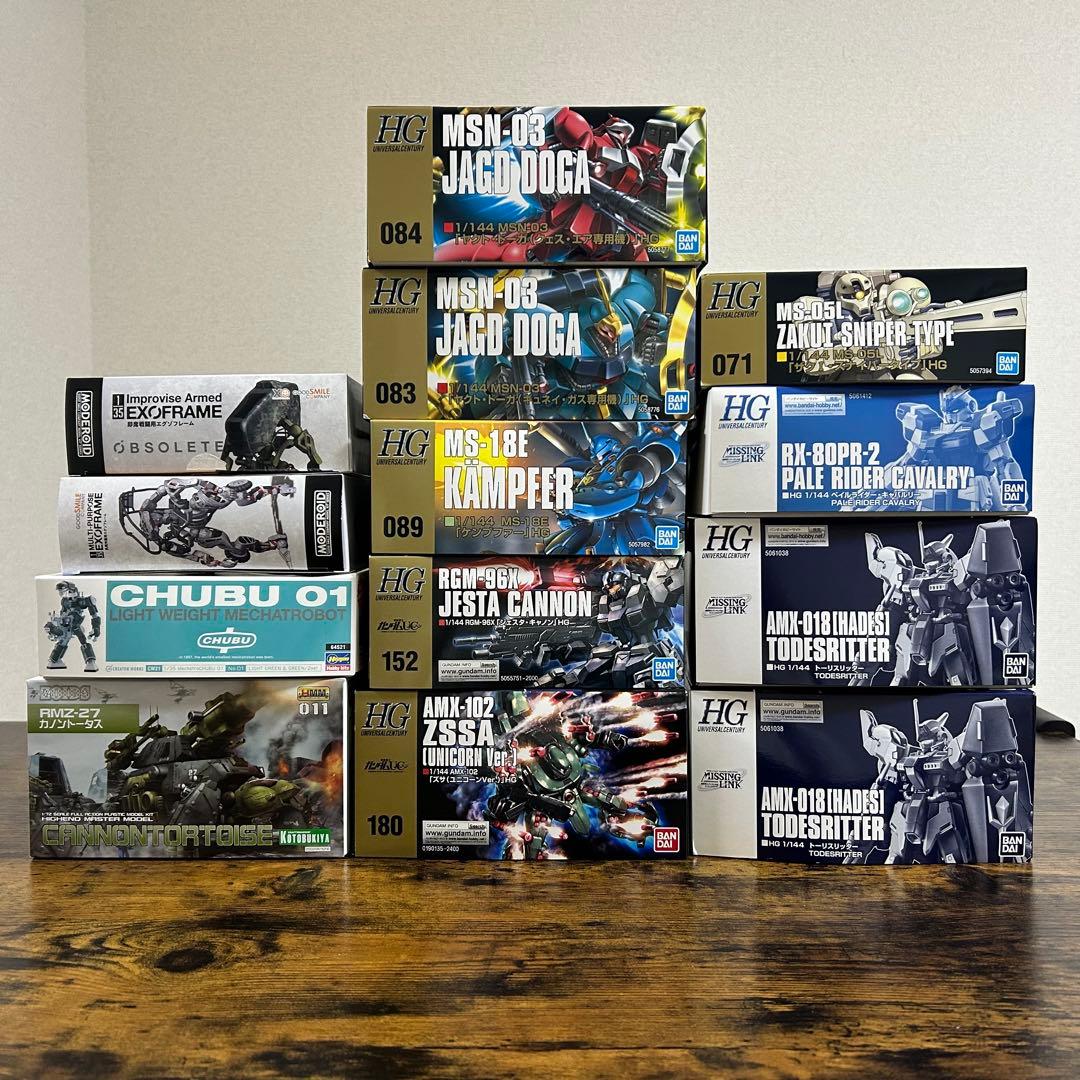 【10体まとめ売り】　プラモデル　ガンプラ　HG　ゾイド　プレバン　【おまけ付】