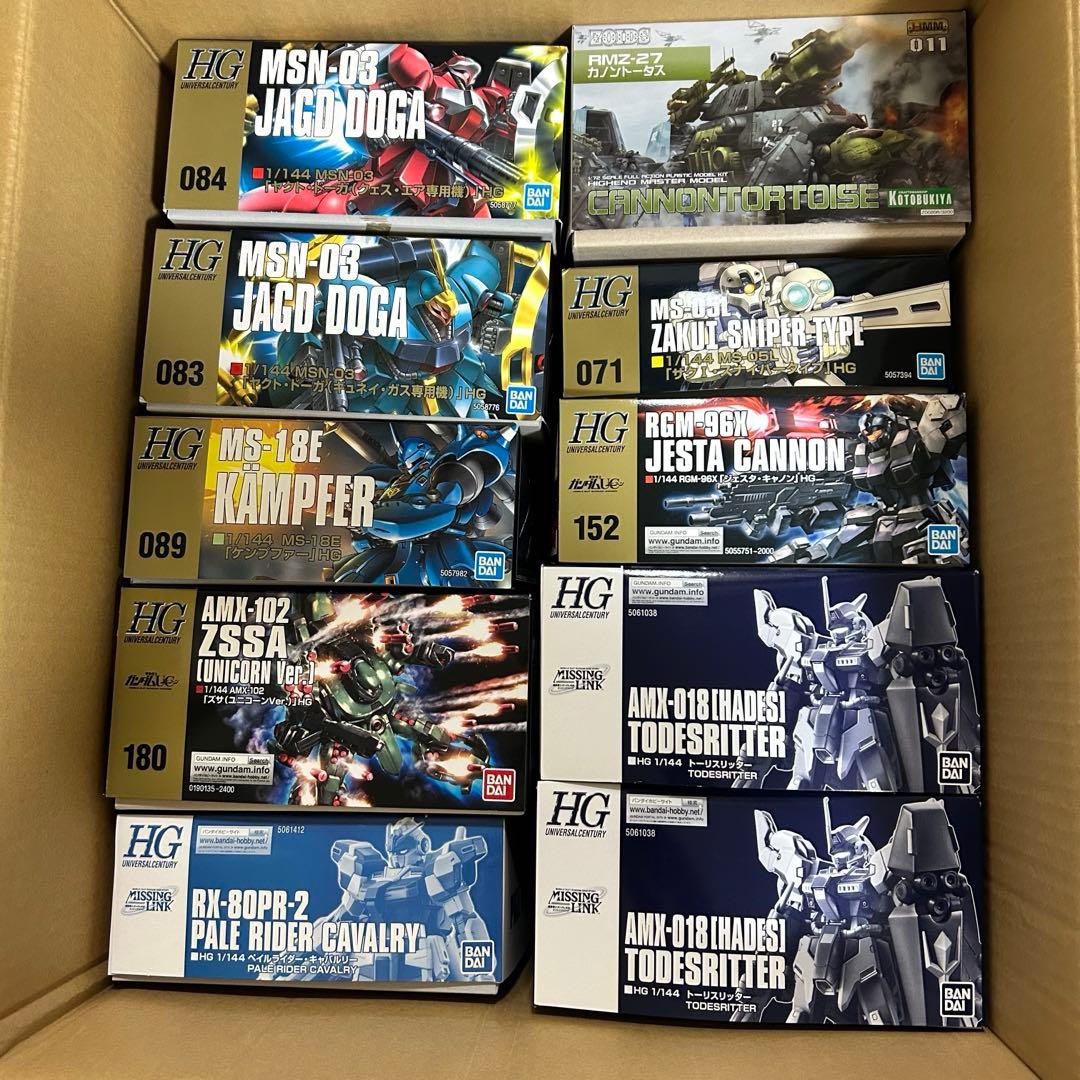 【10体まとめ売り】　プラモデル　ガンプラ　HG　ゾイド　プレバン　【おまけ付】