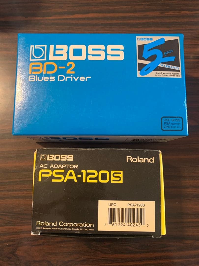 【新品未使用】BOSS Blues D BD-2 ＋ 純正アダプター