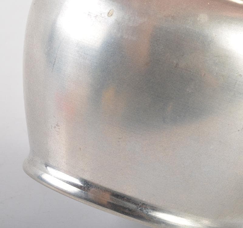 煎茶道具　古錫　乾茂號造　茶壷　茶心壷　約247g　M　R5179