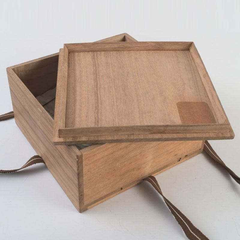 伊万里青磁　鍋島青磁　人形手　鉢　時代箱付　V　9532