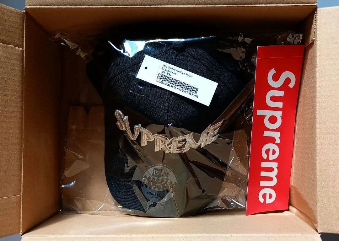 帽子 Supreme Sharp Spellout Adjustable NewEra