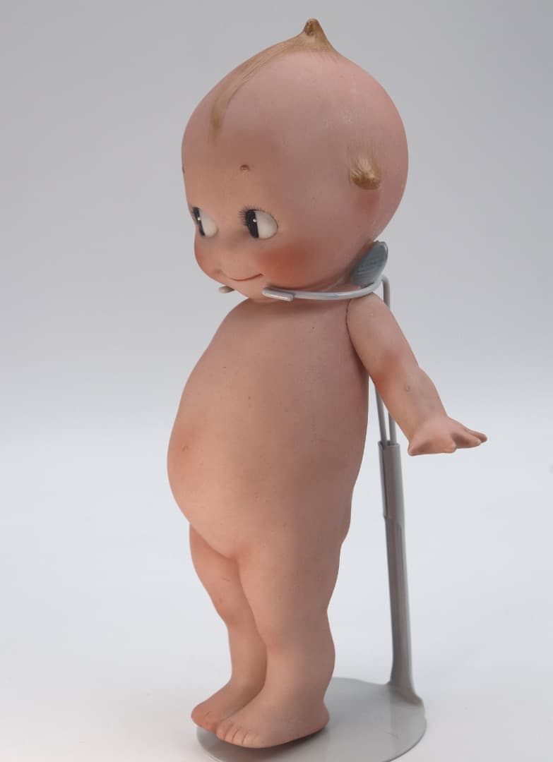 ケストナー製ポーセリン・キューピー、 ビンテージ陶器製人形 約22cm