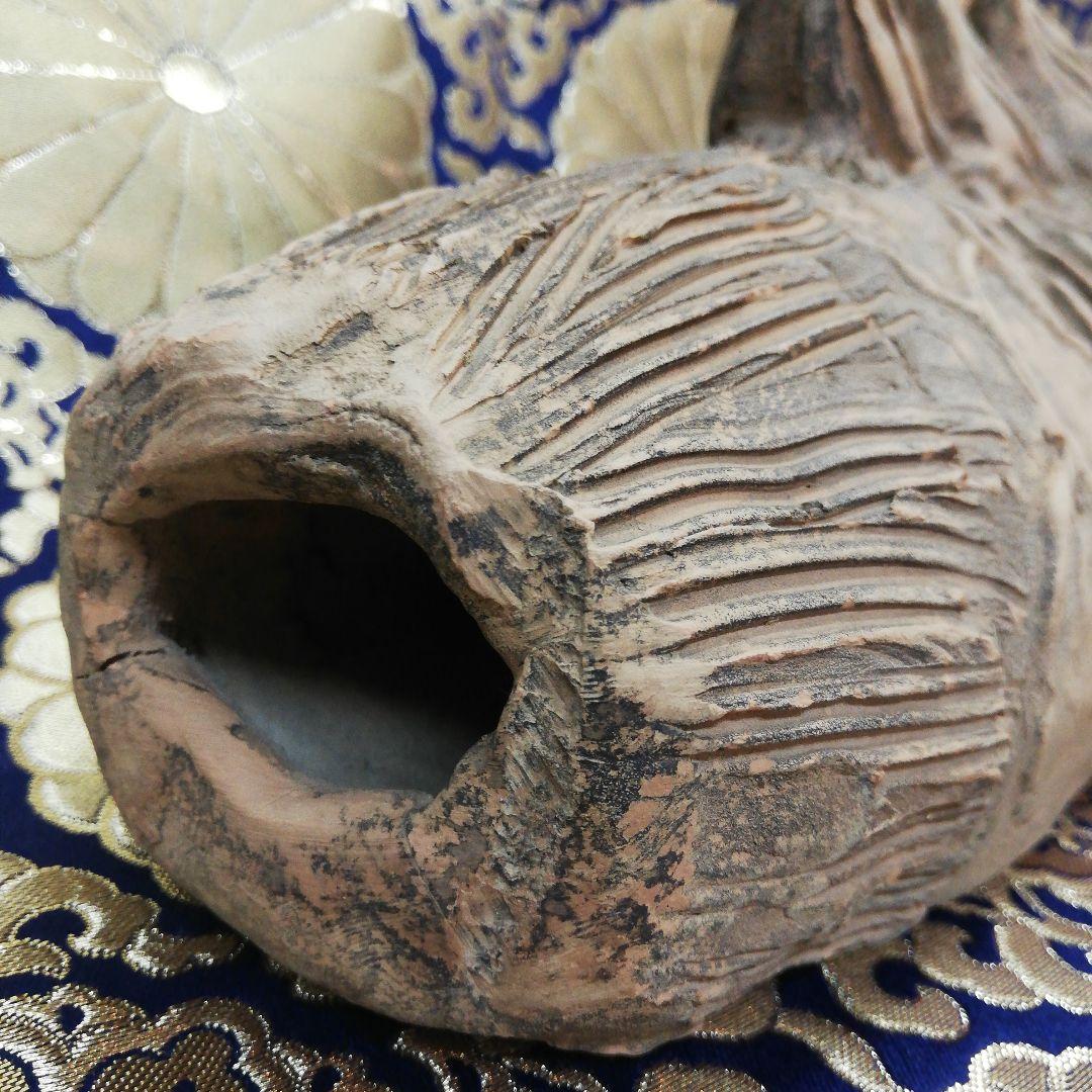 江戸時代極稀少レア博物館級超絶技巧古寺仏教美術龍之口手練陶器時代物コレクション