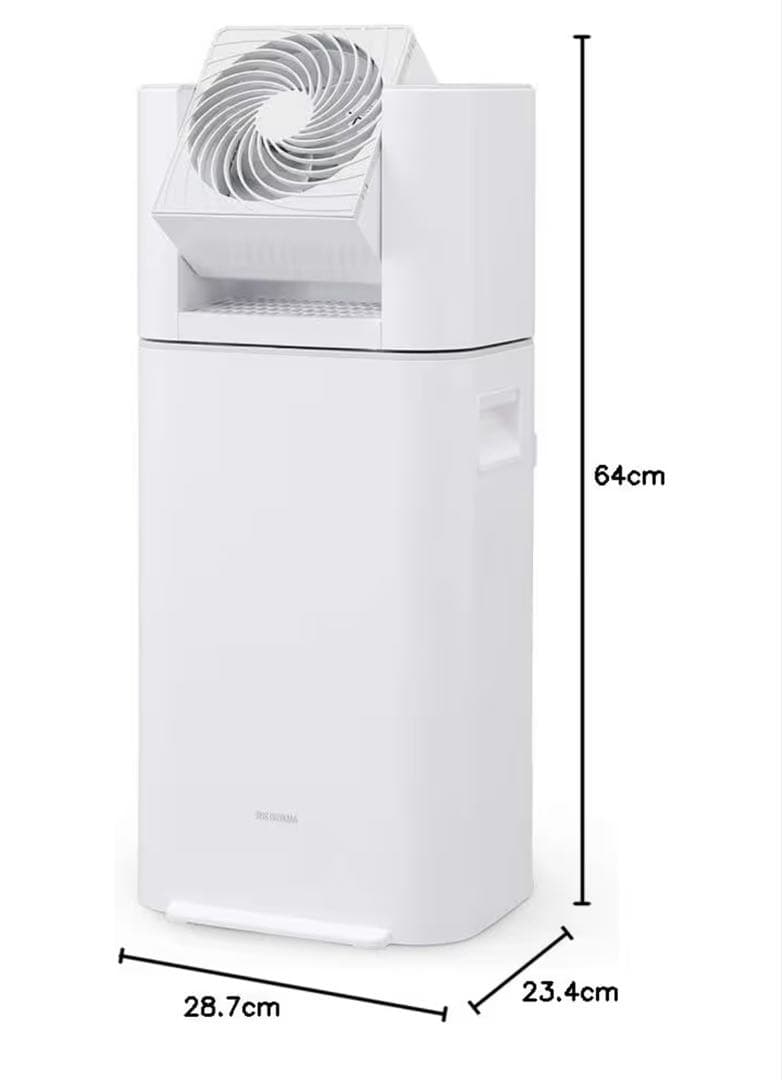 【2021年製】アイリスオーヤマ　除湿衣類乾燥IJDC-K80-W