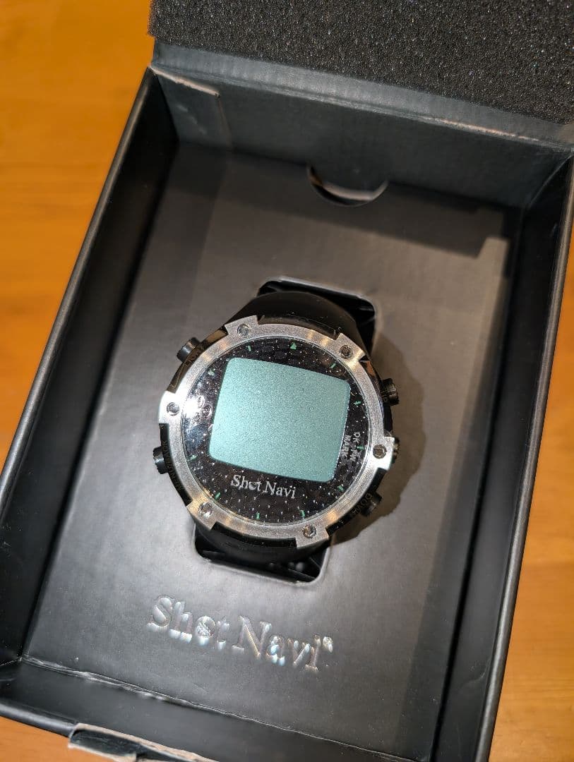 新品未使用★Shot Navi W1-FW GPSゴルフウォッチ