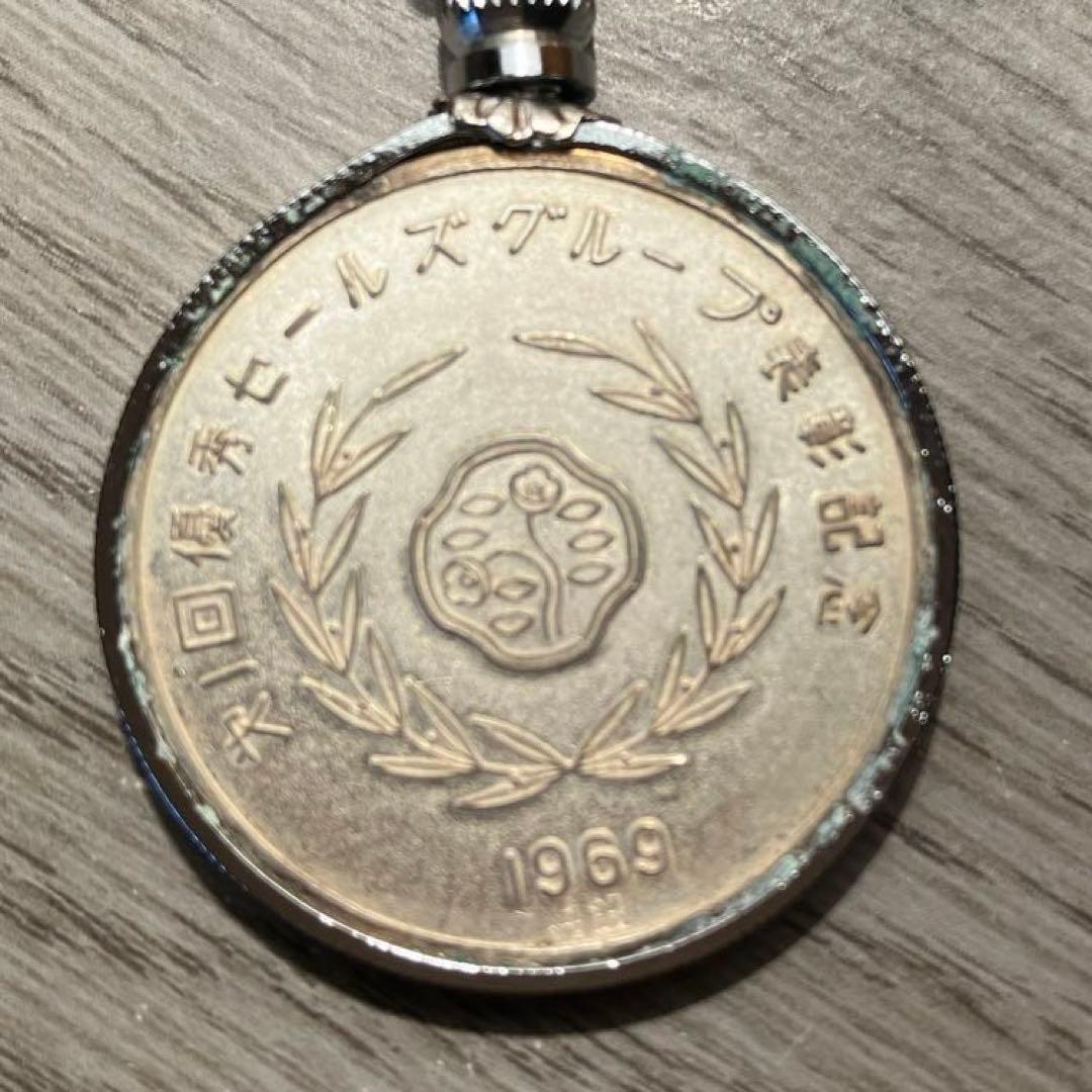 資生堂記念メダル 1969 純銀 刻印付き 2点SET