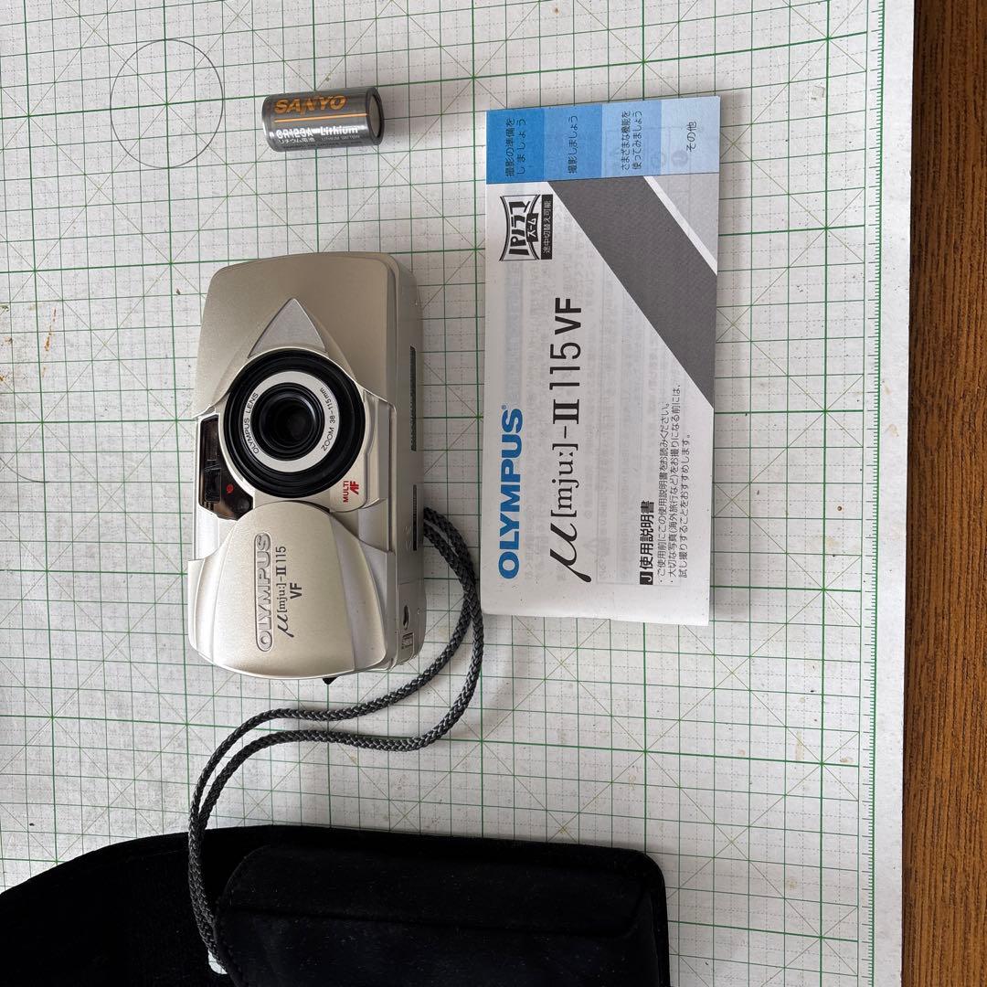 OLYMPUS μ II 115 VF コンパクトフィルムカメラ