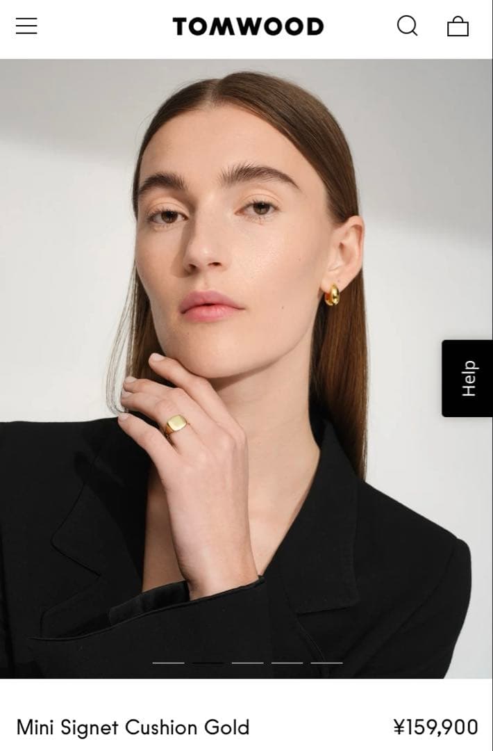 t*e様 TOMWOOD Mini Signet Cushion 9k トムウッ