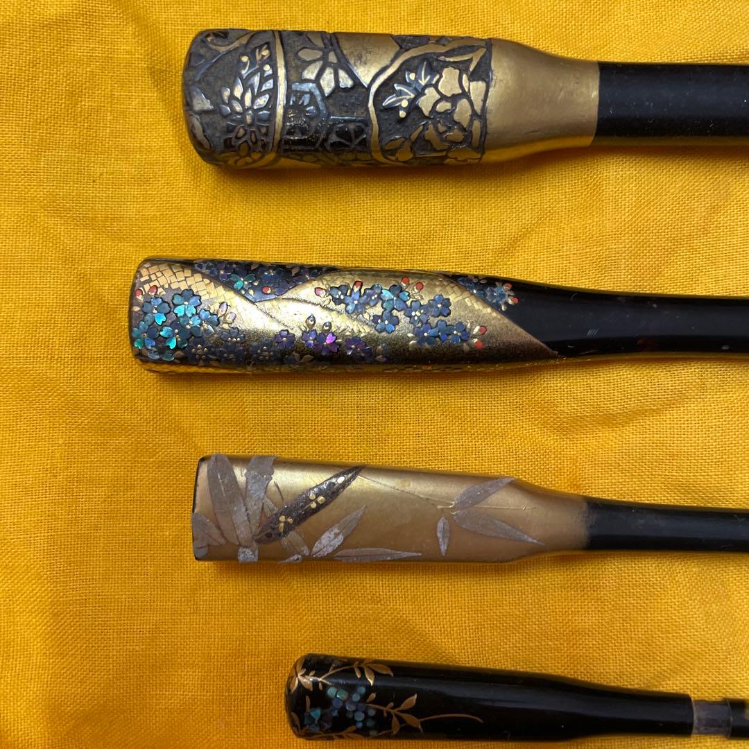 幕末、明治　笄7本