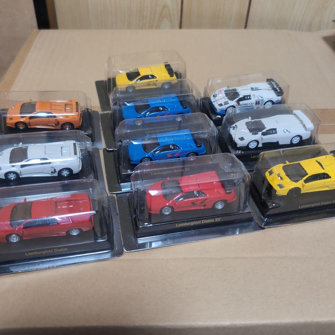 P*E様 京商 1/64 サークルKサンクス ランボルギーニ ミニカー 55台セ