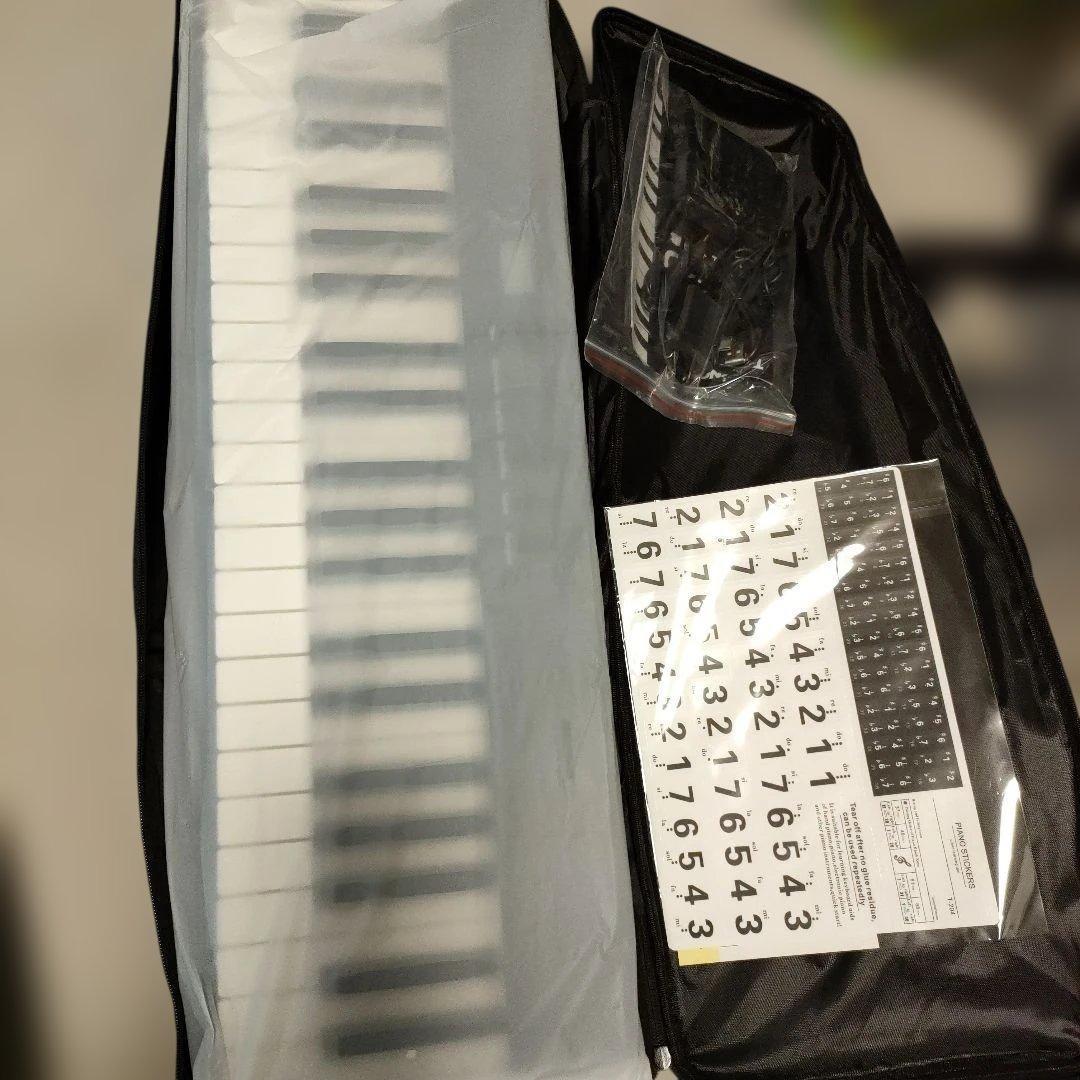 A*e様 折り畳み式電子ピアノ 88鍵盤 キーボード デュアル音色 メトロノーム