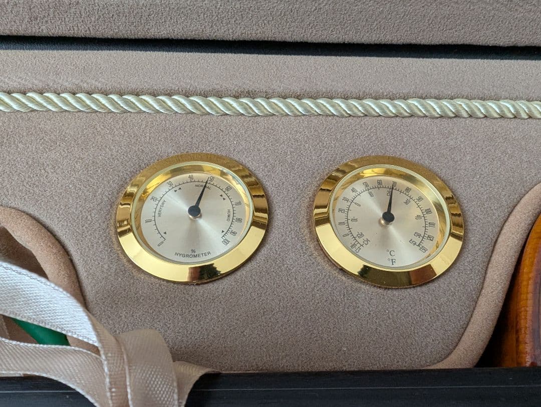 ロマンツァ RV-350 バイオリン 湿度温度計付きセミハードケース