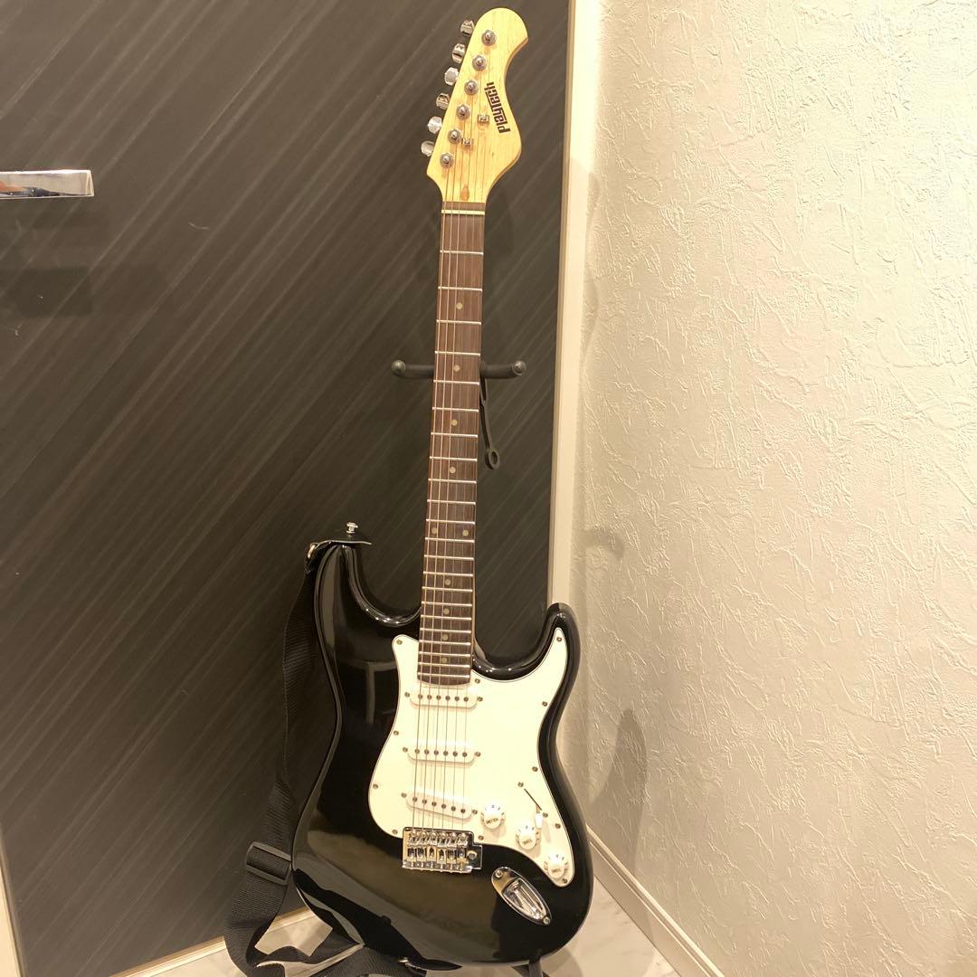 【美品　動作品】Play Tech プレイテック　エレキギター　ブラック
