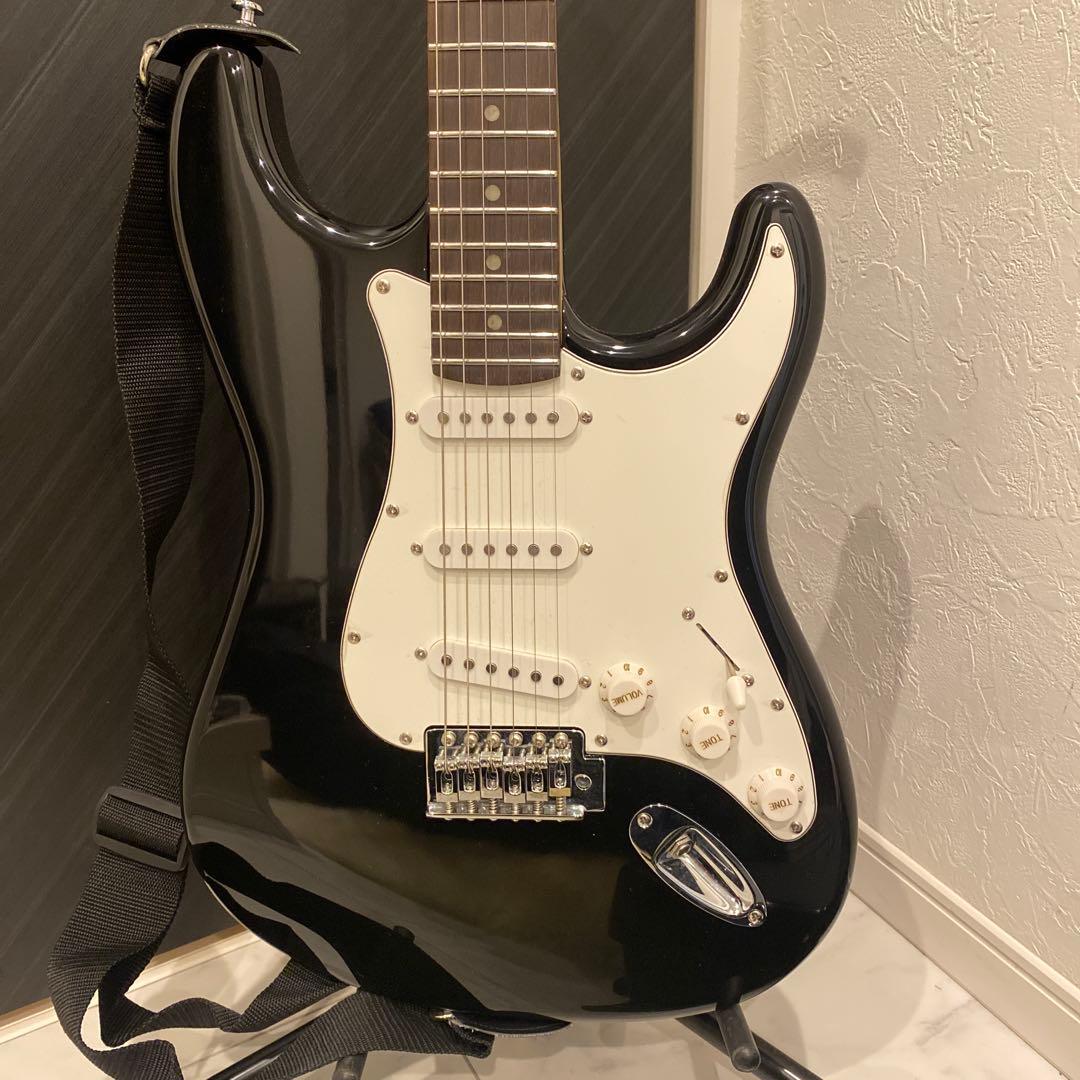 【美品　動作品】Play Tech プレイテック　エレキギター　ブラック