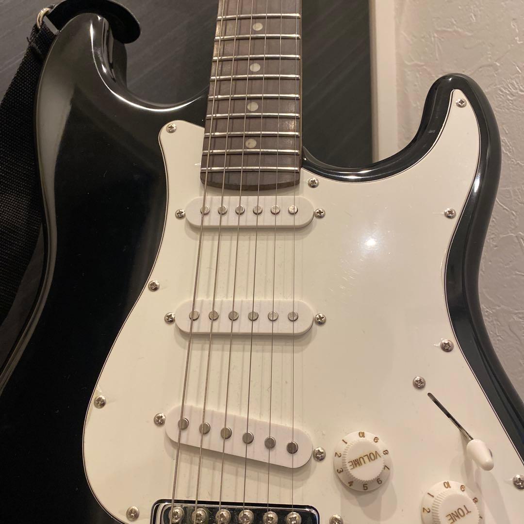 【美品　動作品】Play Tech プレイテック　エレキギター　ブラック