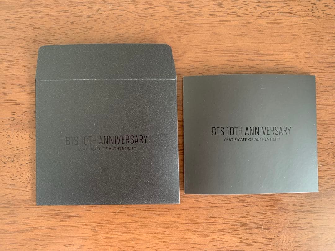 公式　韓国 2023年 BTSデビュー10周年記念 第2弾 銀メダル ホソク