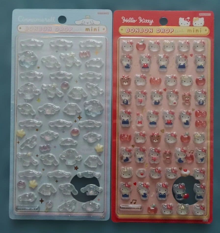 【正規品】サンリオ ボンボンドロップシールmini 8種セット コンプリート