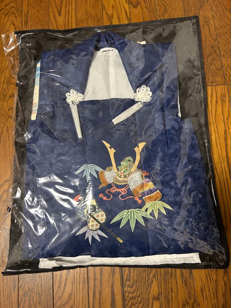 七五三 男の子 着物セット 羽織 袴 足袋 草履 3歳前後 和装