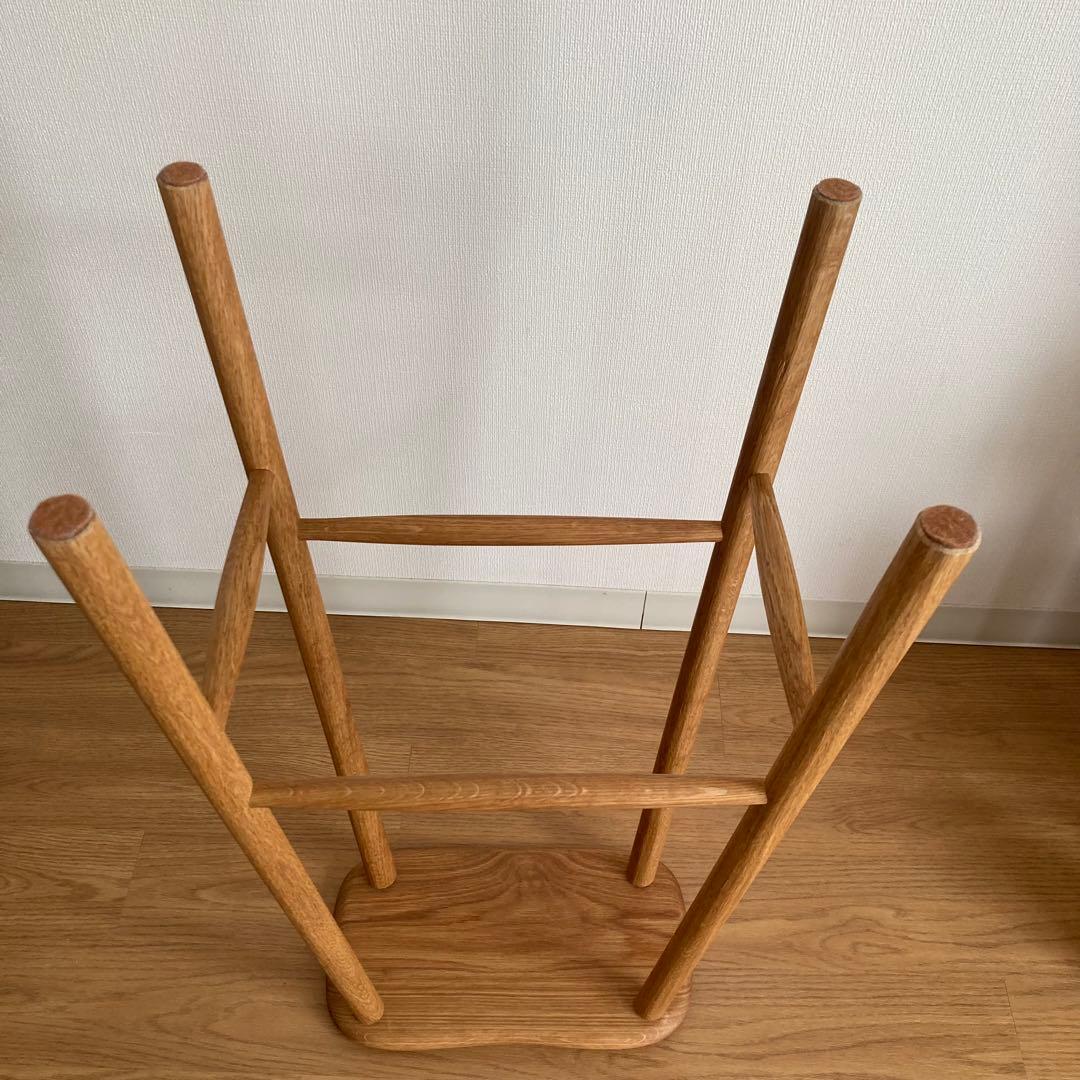 ハイスツール　木製　ハンドメイド