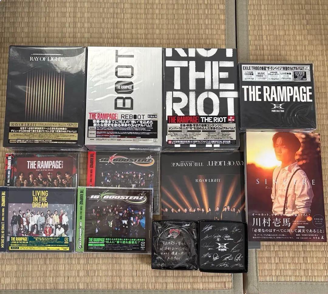 THE RAMPAGE アルバムLIVE DVD Blu-ray 写真集CD
