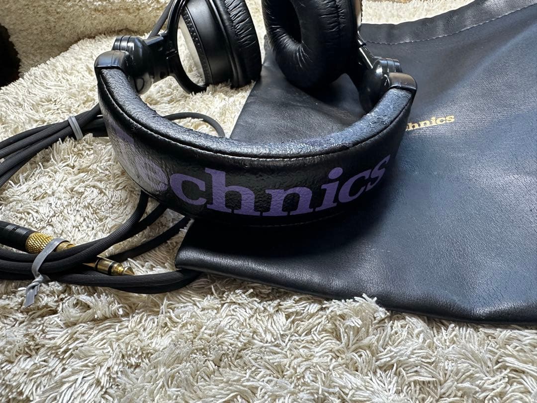 Technics RP-DJ1200 ブラック ヘッドホン テクニクス