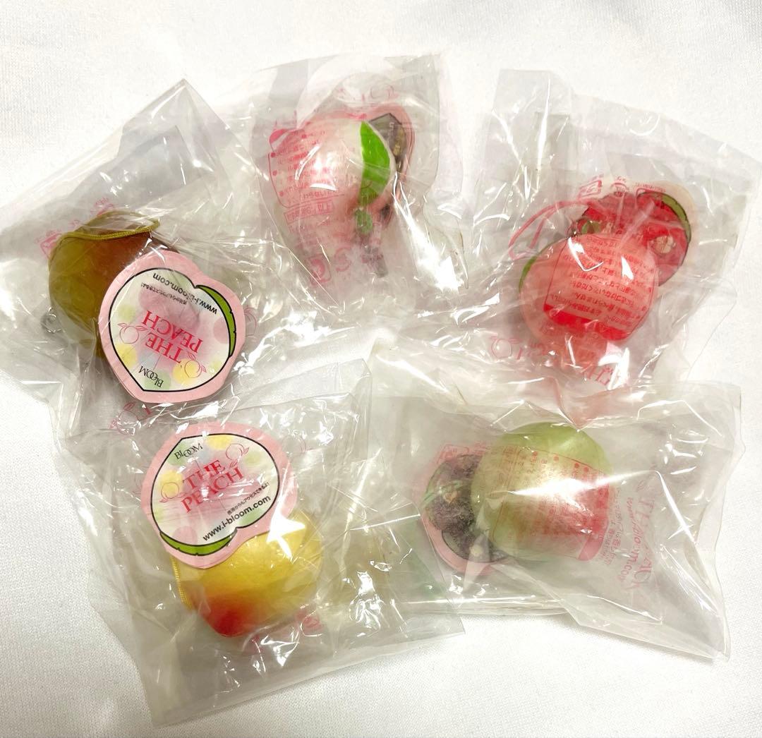 BLOOM スクイーズ THE PEACH ピーチストラップ 絵柄付あり