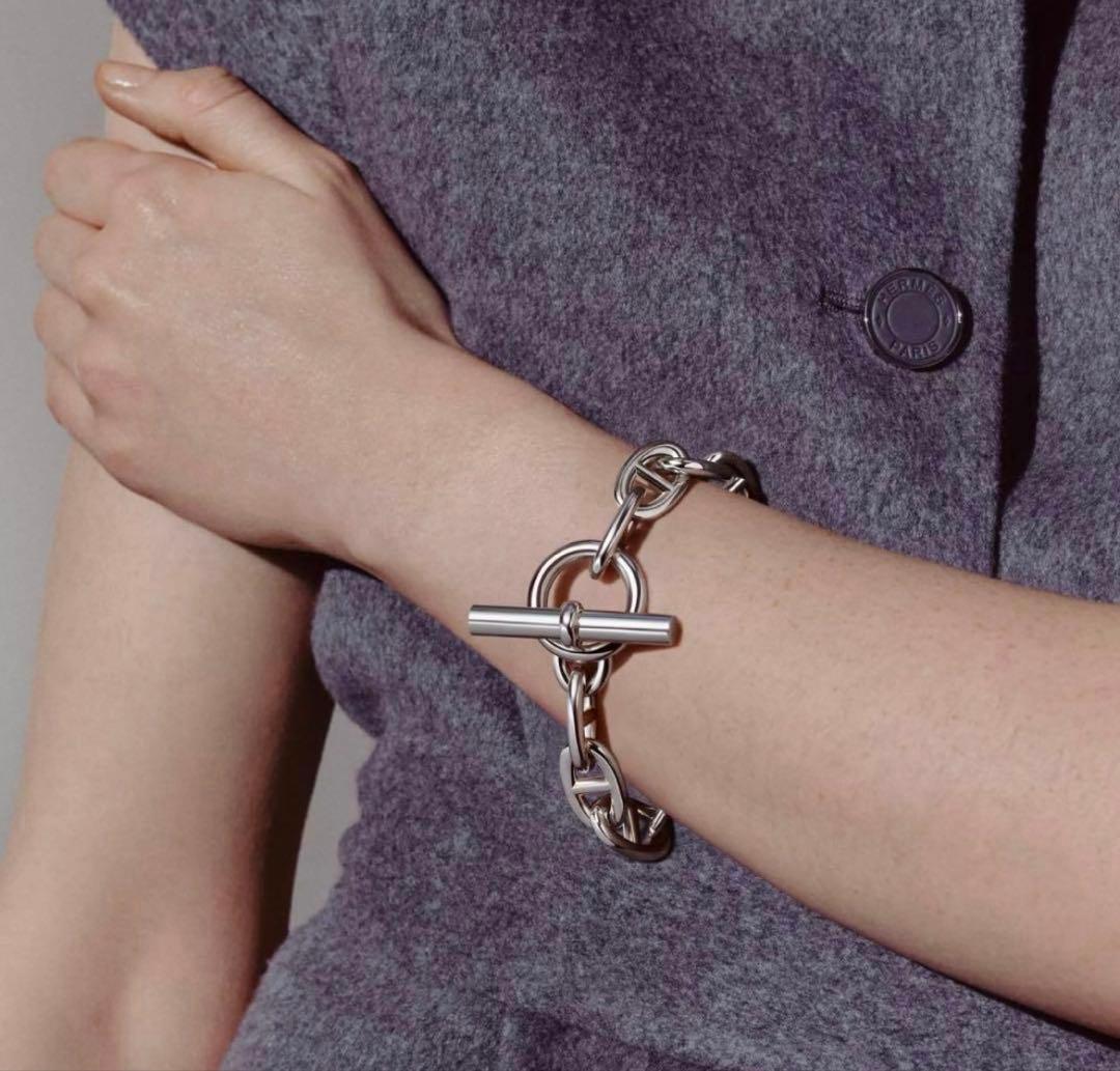 土日限定価格 HERMES シェーヌダンクル TGM 14コマ 国内希少サイズ