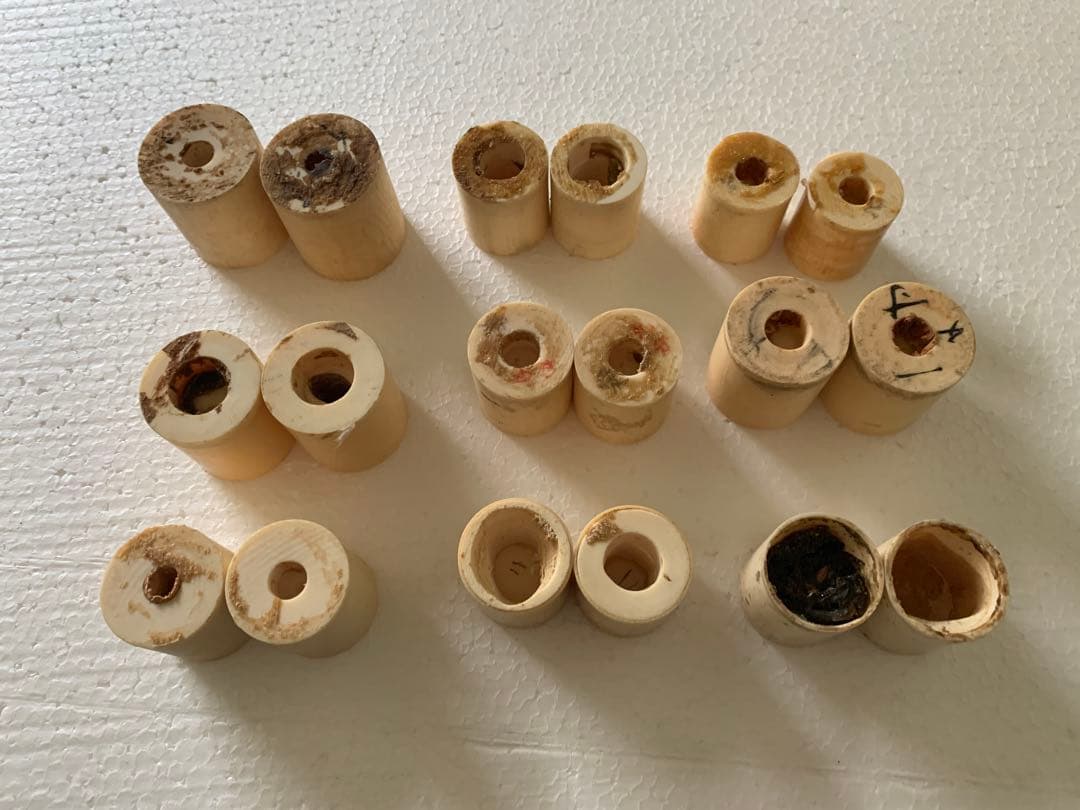 掛軸の軸先　まとめて