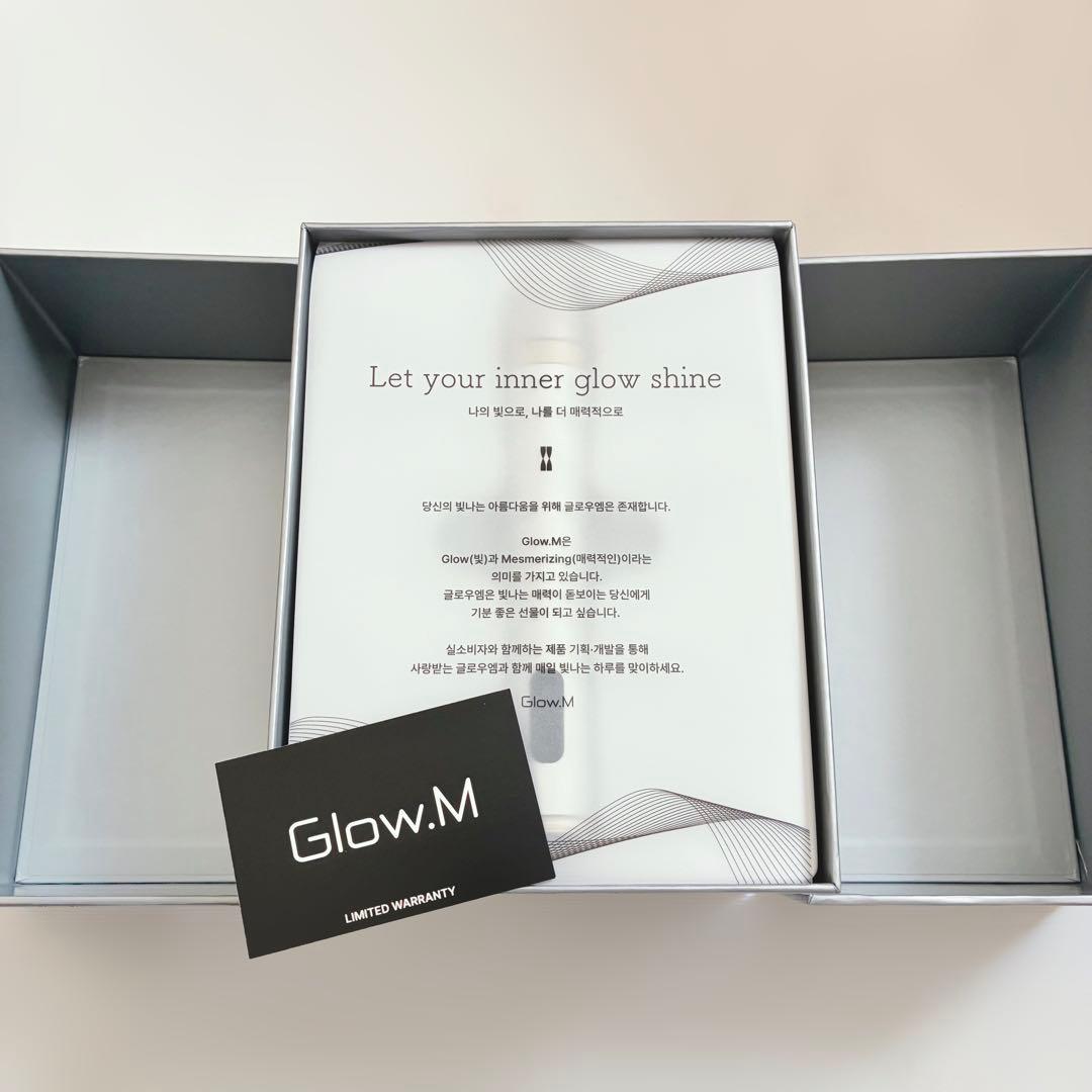 新品glow.m ブースターソニック 美顔器 モイスチャーブースタージェル