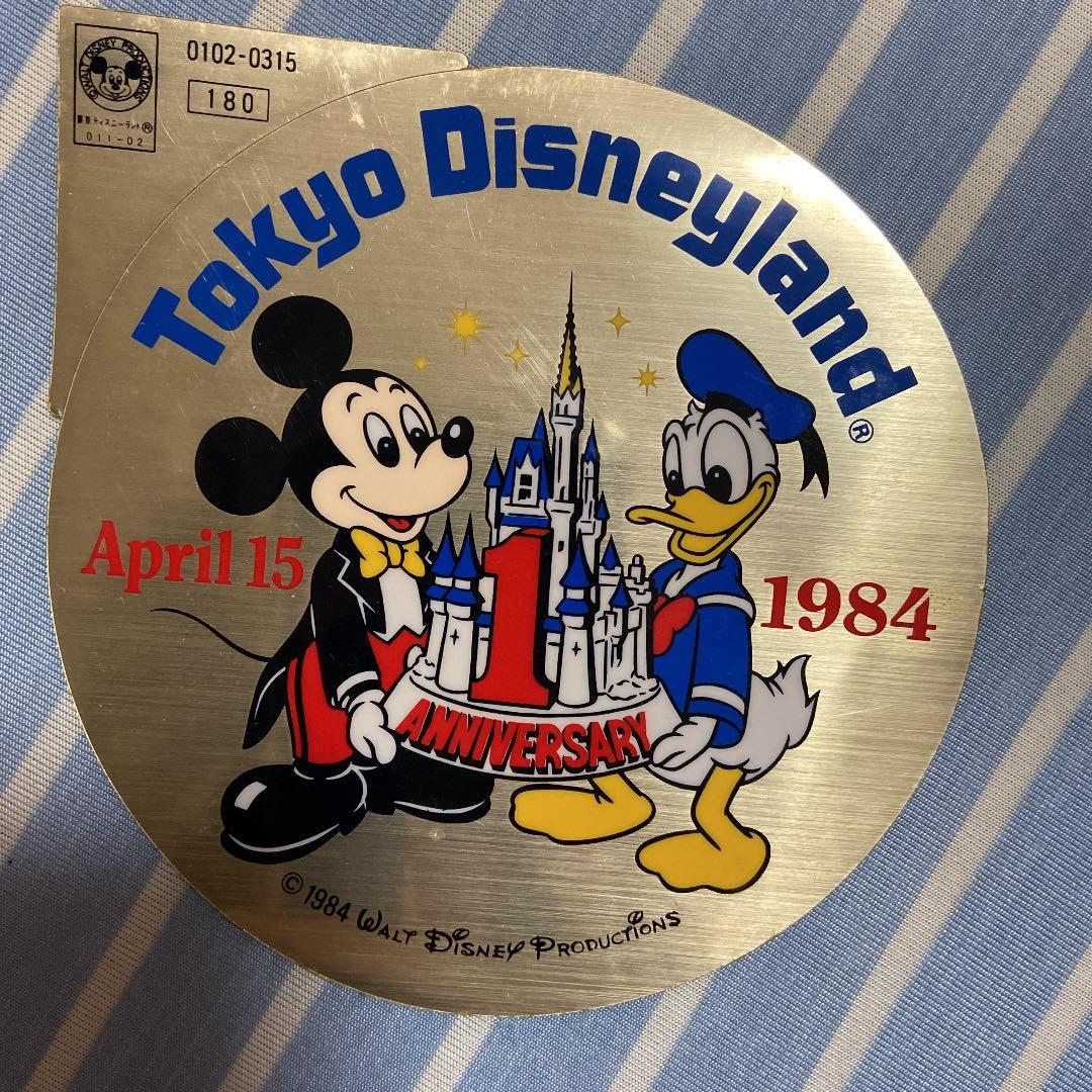 東京ディズニーランド 1984 シール クリスマス レア