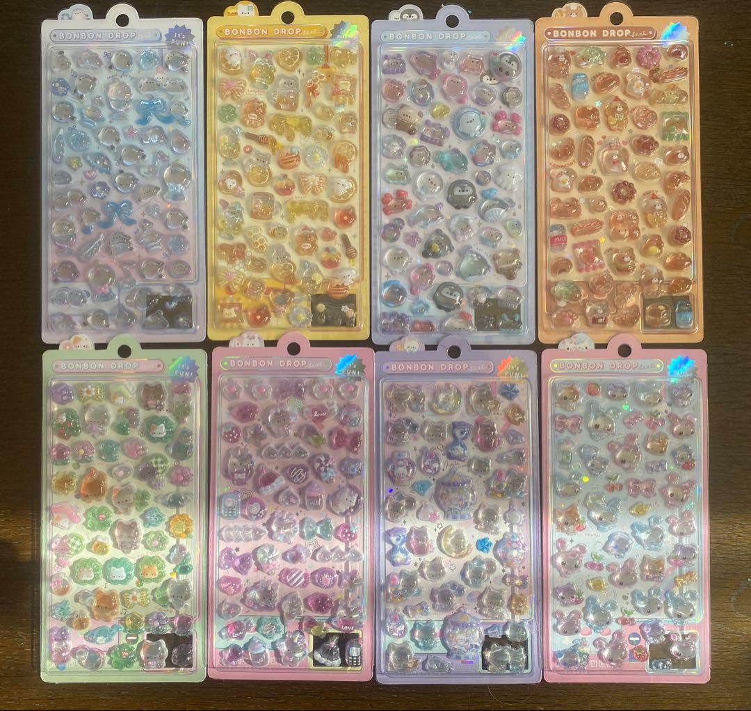 【‼︎新品正規品‼︎】ボンボンドロップシール クーリア ボンドロ 8枚set