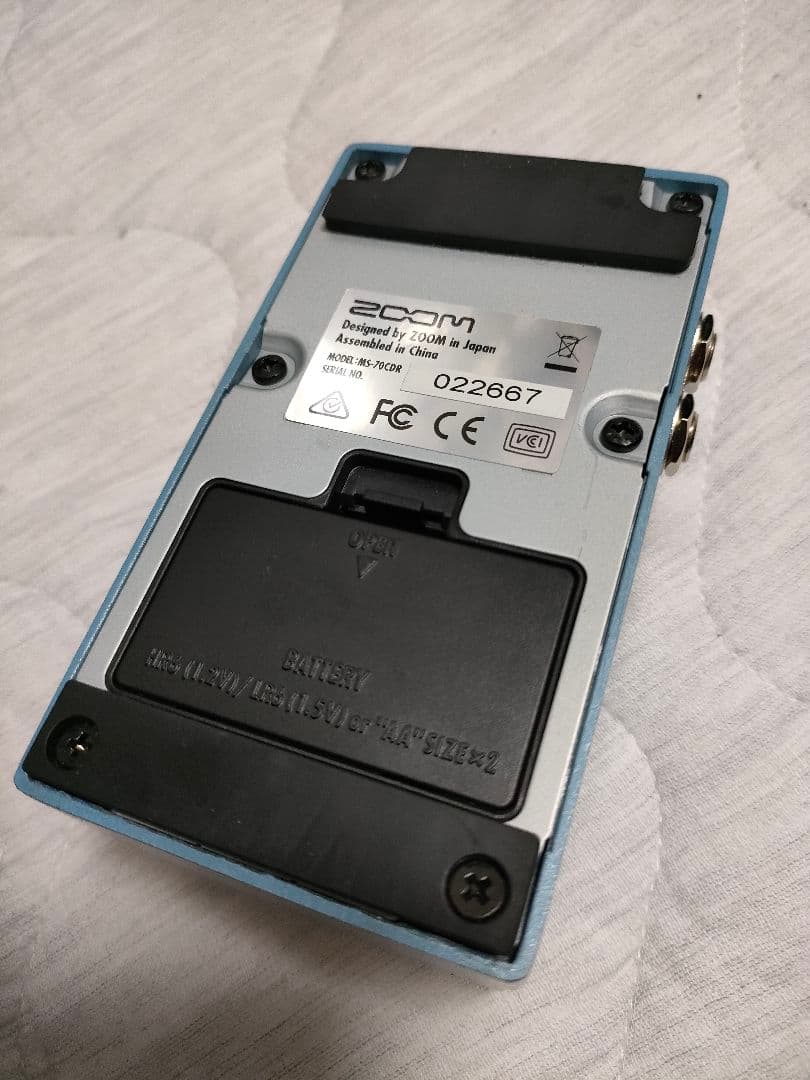 ZOOM MS-70CDR MultiStomp 空間系マルチエフェクター