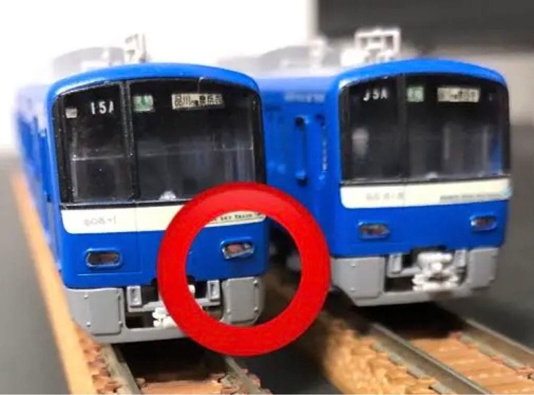 管理番号1627 京急 新600形 Nゲージ 塗装済キット 素人組立品4両