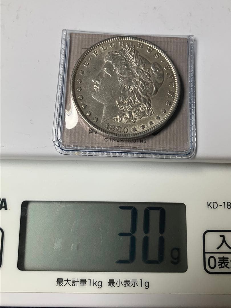 モルガンダラー銀貨　1880年 アメリカ銀貨