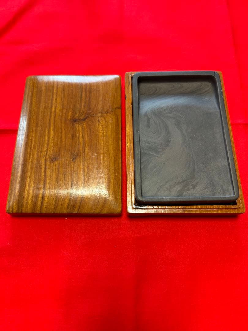 いち様　硯3つ、墨1つセット