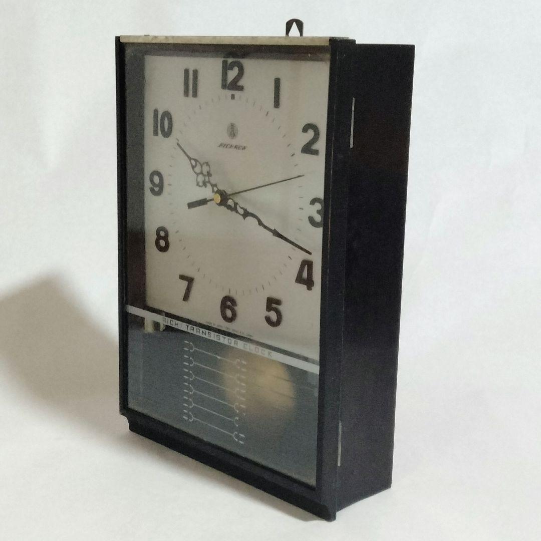 【動作品】愛知時計 掛け時計 振り子時計 昭和レトロ アンティーク レア文字盤