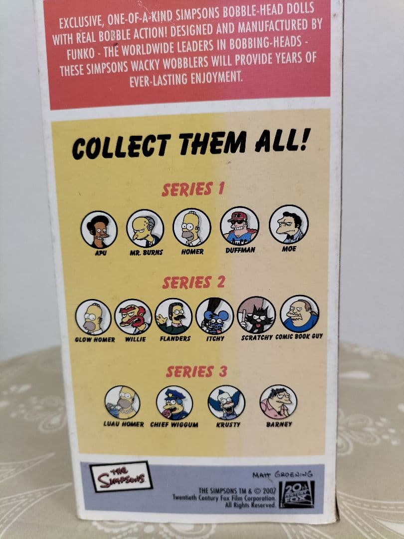 フィギュア4体セット　ホーマー・ラットフィンク・KFC・TIKI