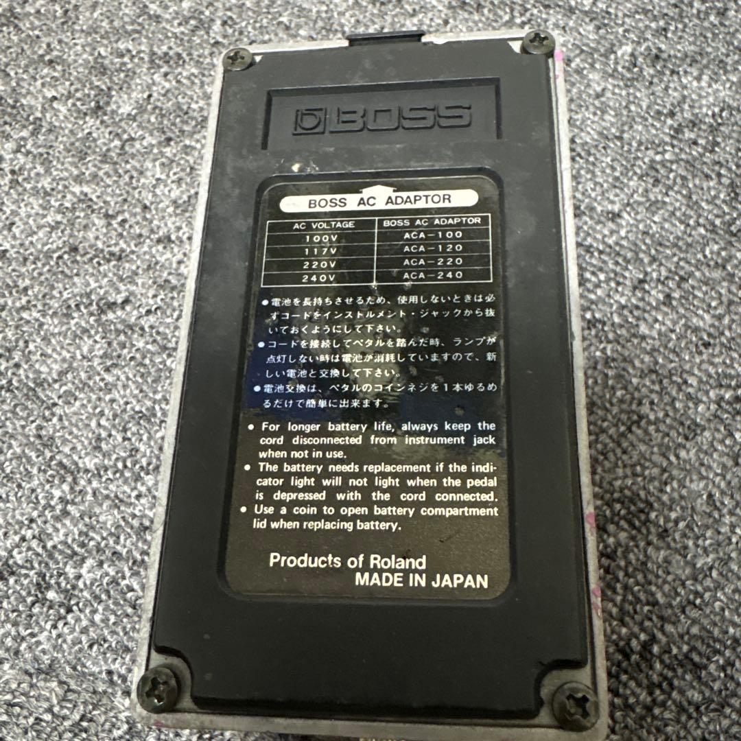 Boss BF-2 日本製　銀ネジ