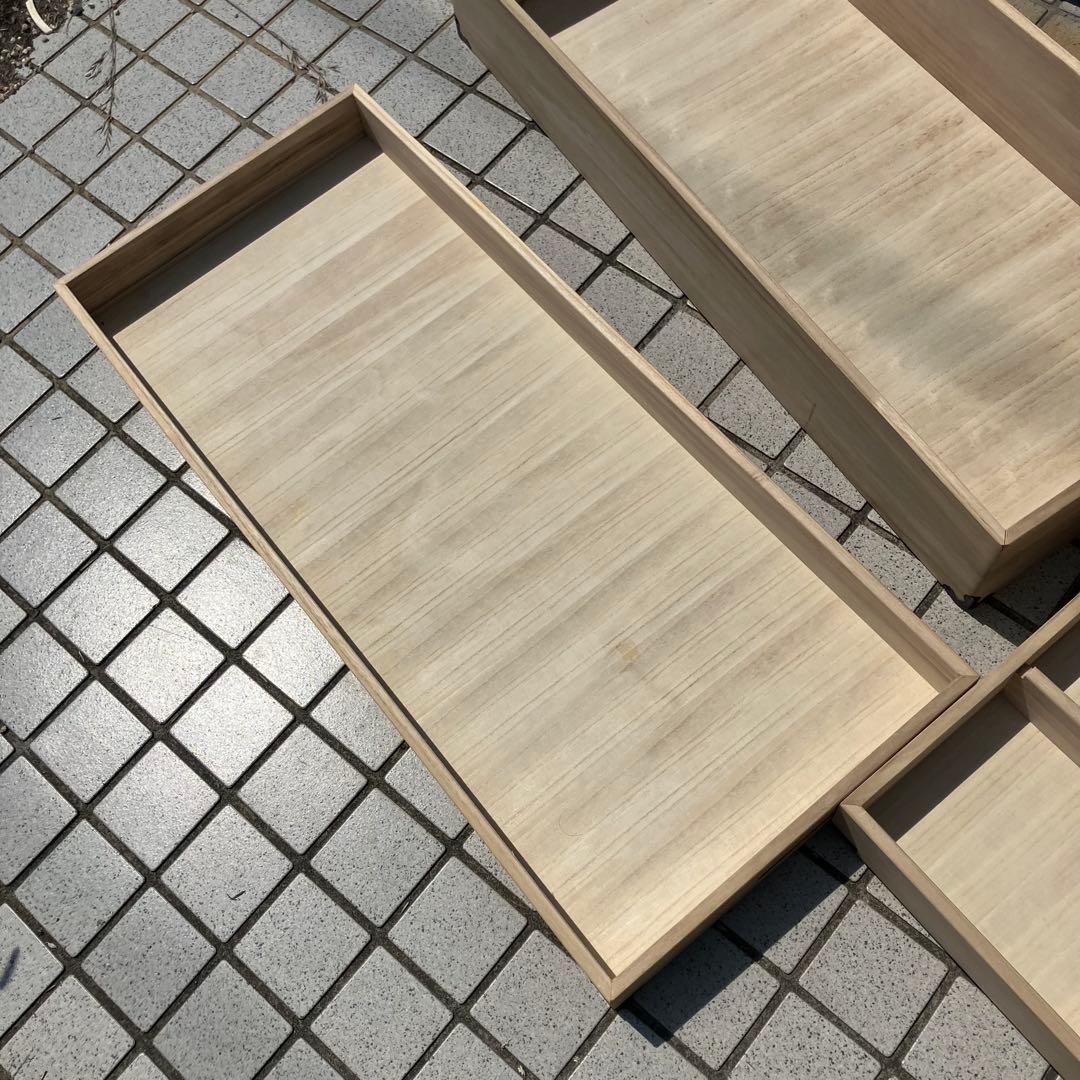 木製 収納ボックス 長方形