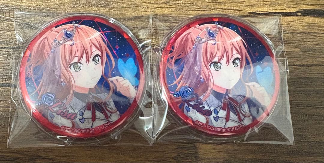 バンドリ Roselia 11th 今井リサ 缶バッジ