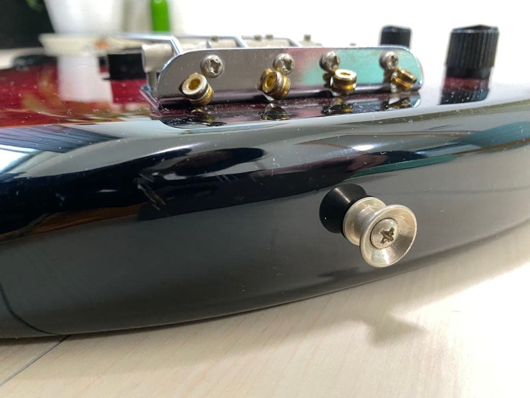 FERNANDES FRB-40 深紅キルト 美品 ギグバッグ付