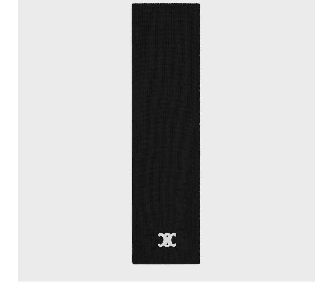 CELINE トリオンフ スカーフ/シームレスカシミア　新品未使用品