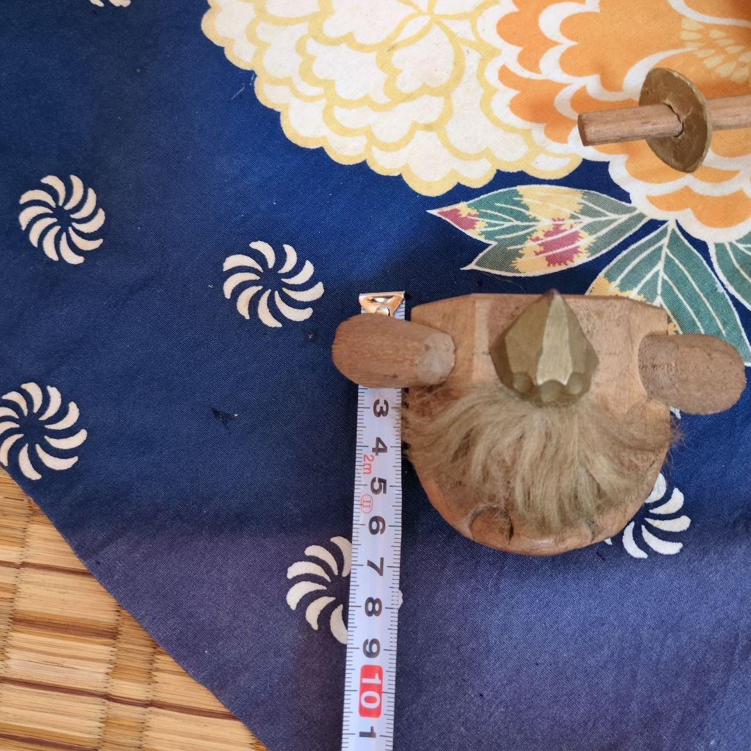 木製 加賀獅子舞 置物 2体セット