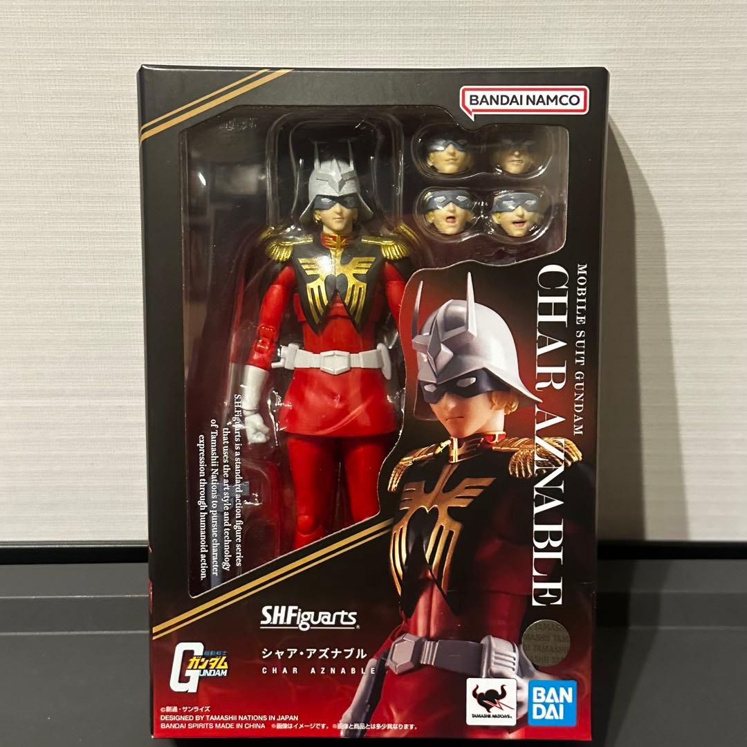 S.H.Figuarts　機動戦士ガンダム シャア・アズナブル 【開封済美品】